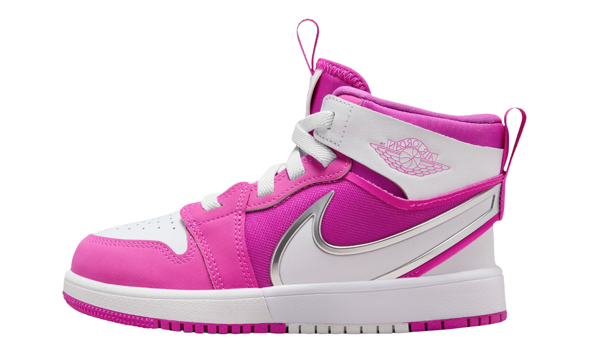 Jordan 1 Mid RM EasyOn Fire Pink White (PS)
