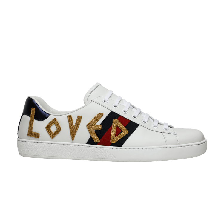 Gucci Ace Embroidered Love
