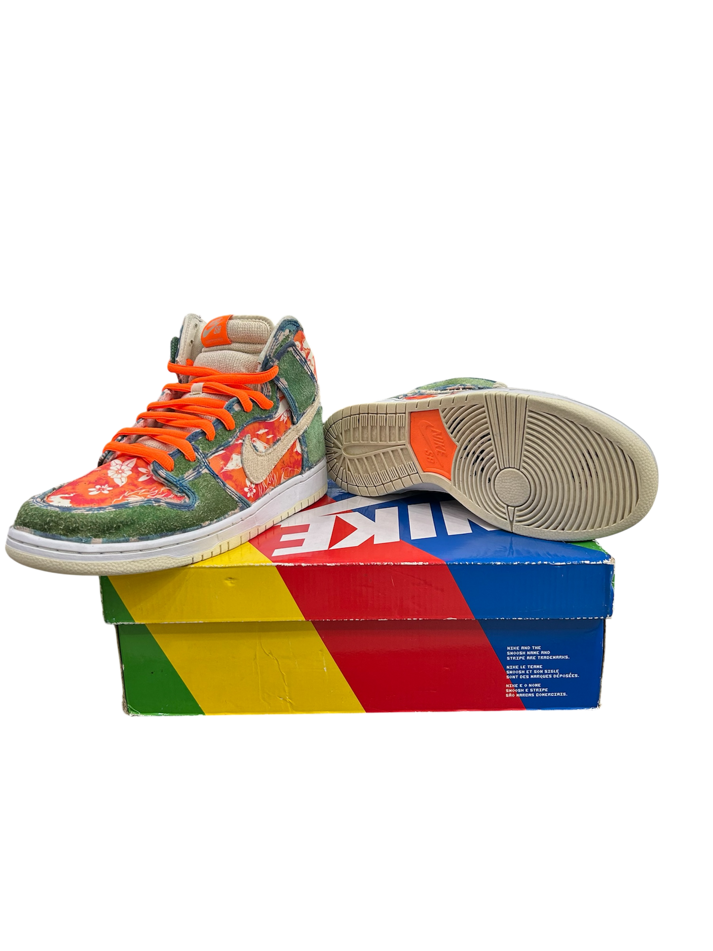 Nike Sb Dunk High Hawaii