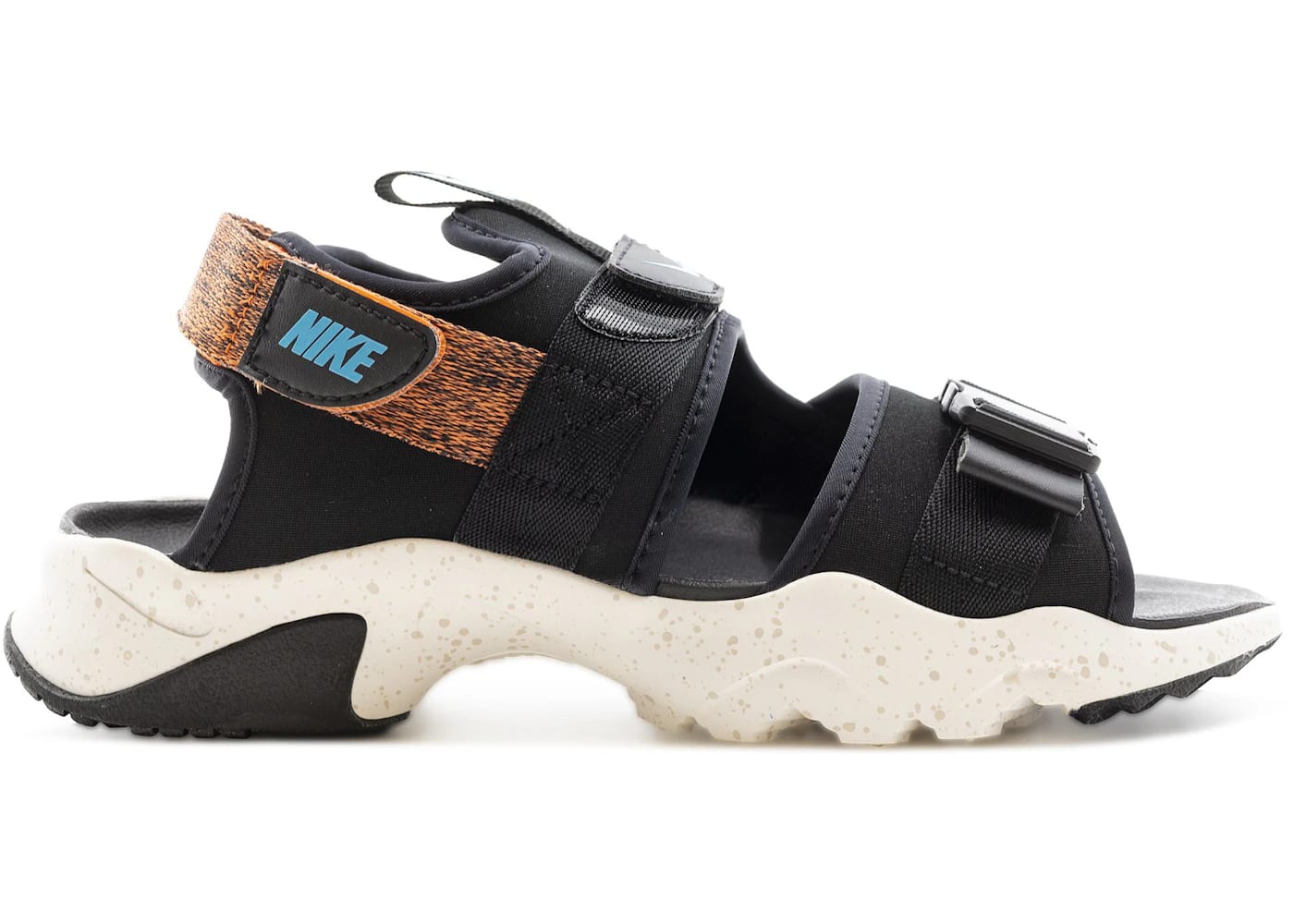 Nike Canyon Sandal Black Turf Orange