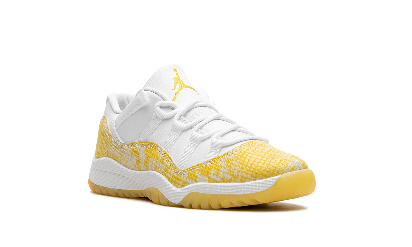 Jordan 11 Retro Low Yellow Snakeskin (PS)