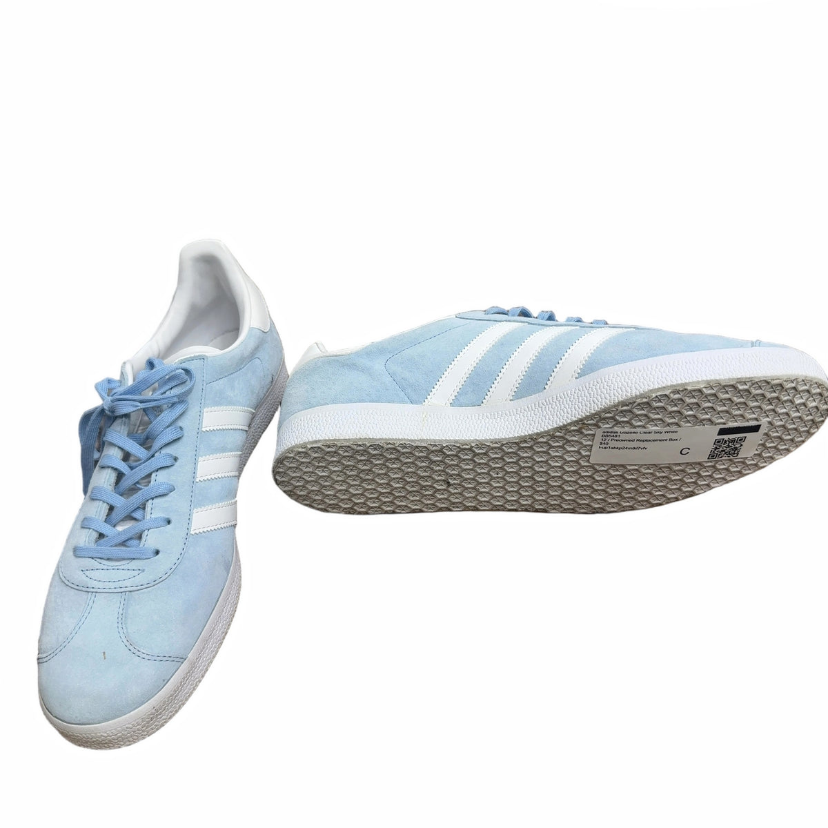 adidas Gazelle Clear Sky White