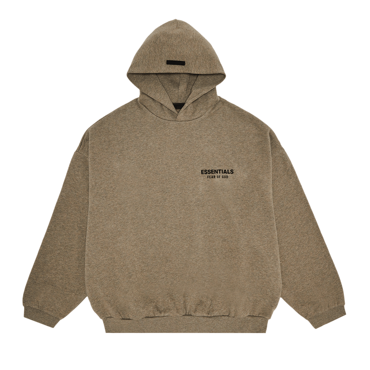 Fear of God Essentials Fleece Hoodie (FW24) Heather Gray