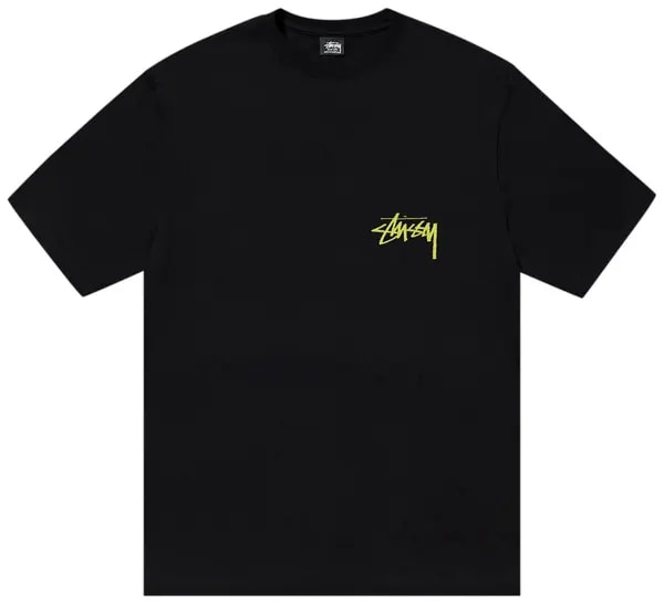 Stussy Beat Crazy Black Tee