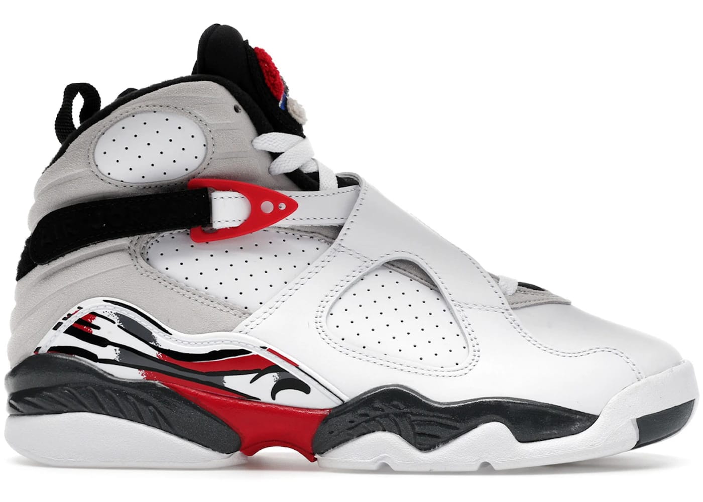 Jordan 8 Retro White True Red (2025)