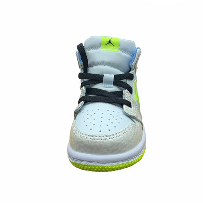 Jordan 1 Mid SE Platinum Tint Blue Tint University Blue Volt (TD)