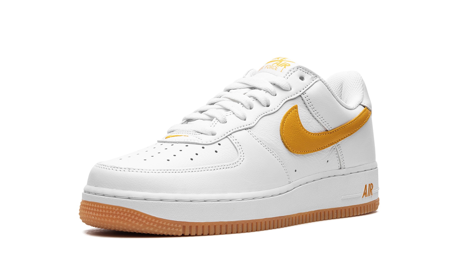 Nike Air Force 1 Low Retro QS Color Of The Month White University Gold
