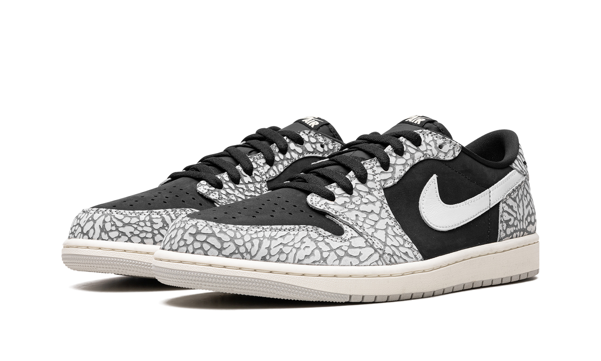 Jordan 1 Retro Low OG Black Cement