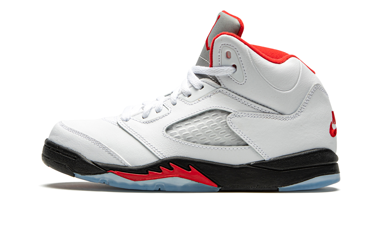 Jordan 5 Retro Fire Red Silver Tongue (2020) (PS)
