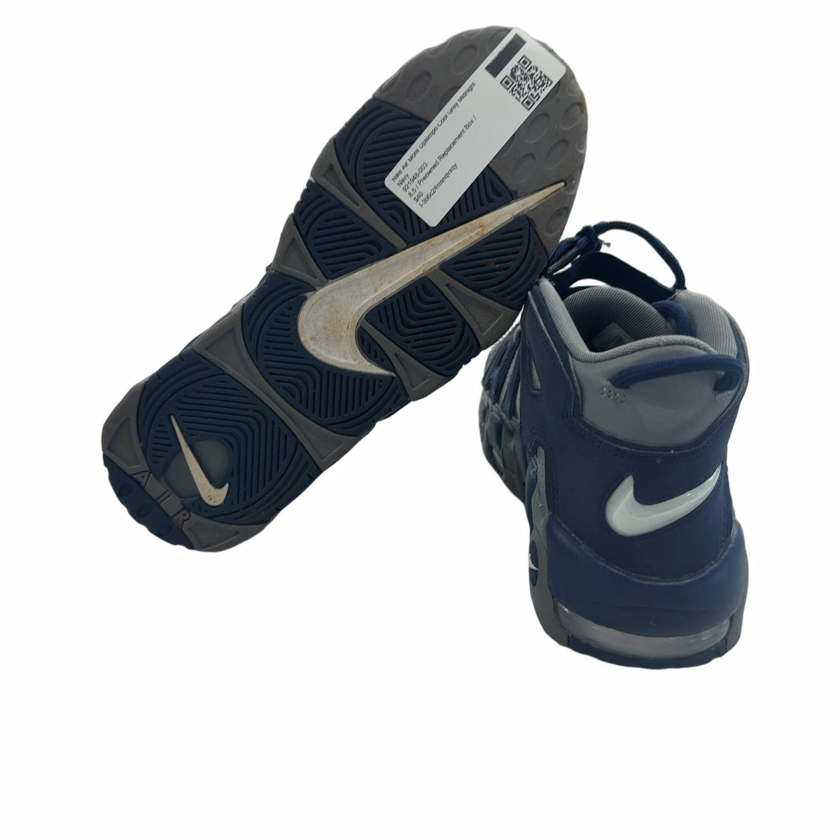 Nike Air More Uptempo Cool Grey Midnight Navy