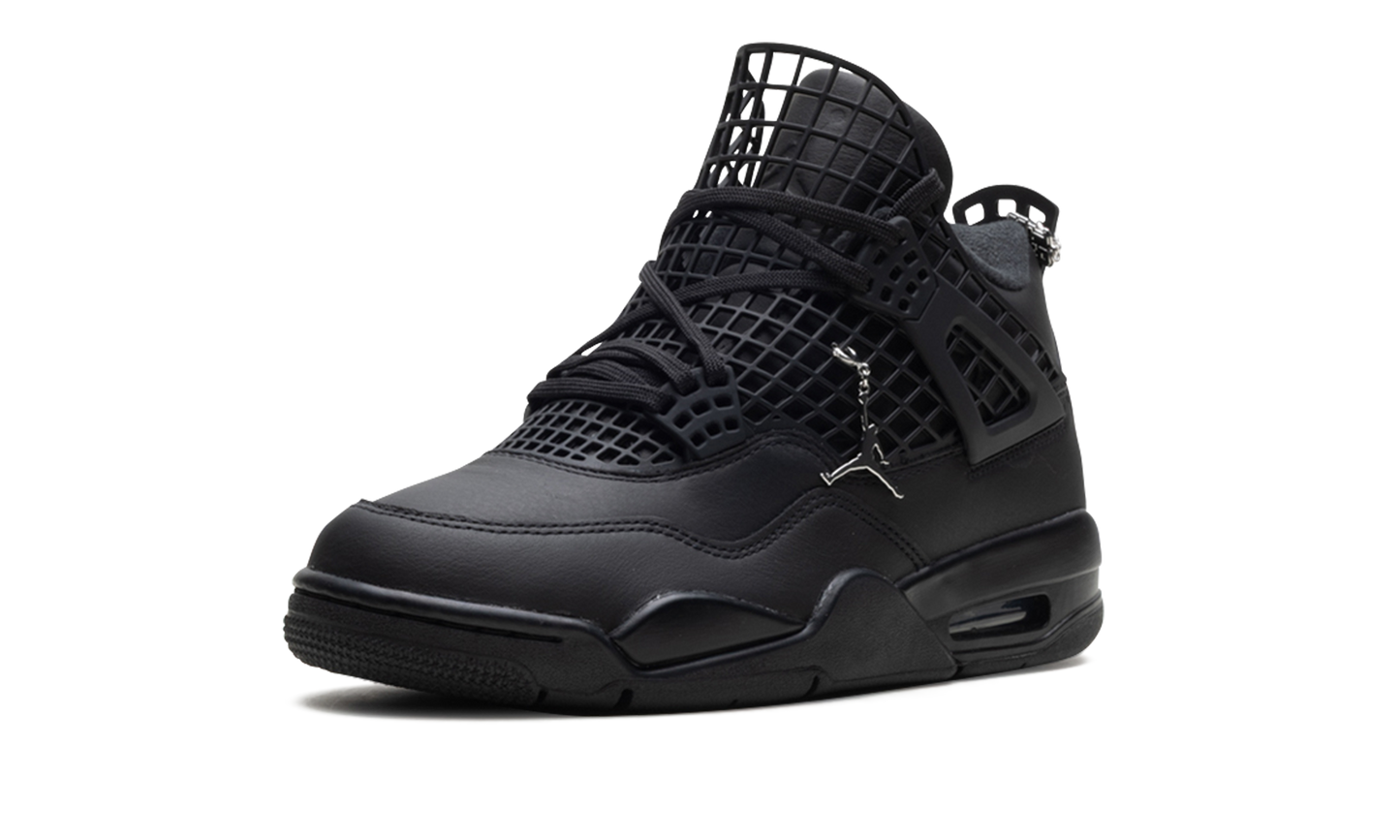 Jordan 4 Retro Net Black (Women's)