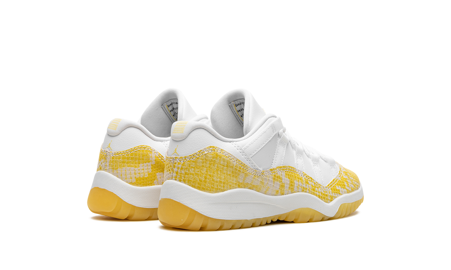 Jordan 11 Retro Low Yellow Snakeskin (PS)