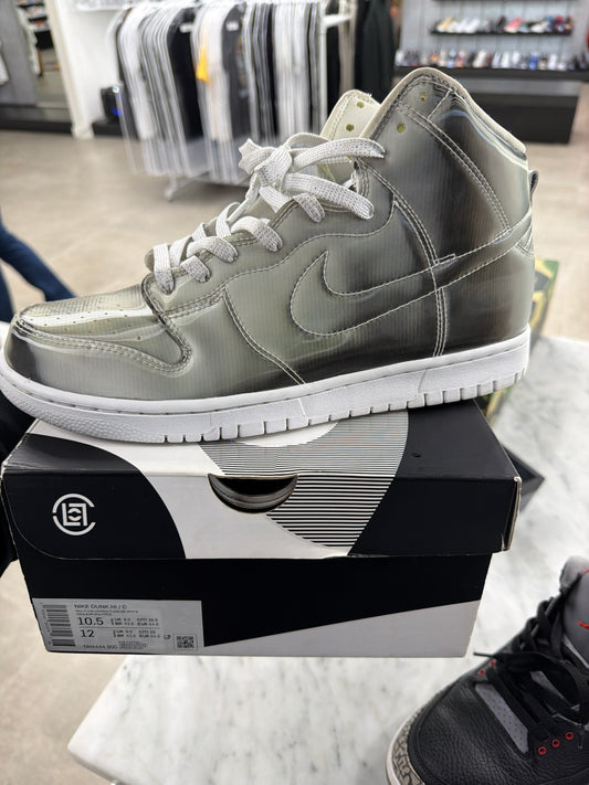 Used Clot Flux Dunk size 10.5