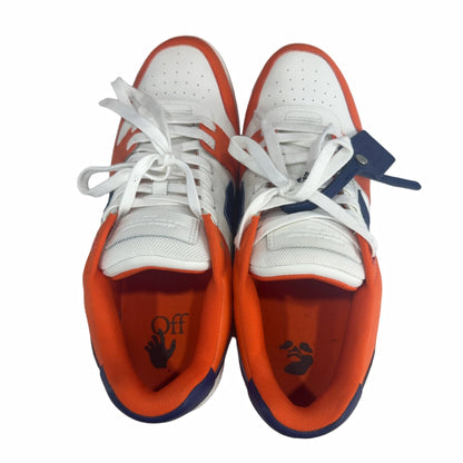 OFF-WHITE Out Of Office OOO Low Tops White Orange Blue