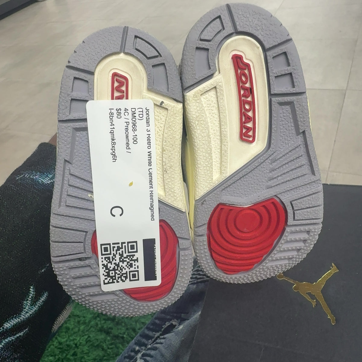 Jordan 3 Retro White Cement Reimagined (TD)