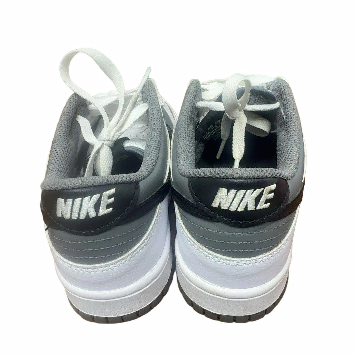 Nike Dunk Low White Black Smoke Grey (GS)