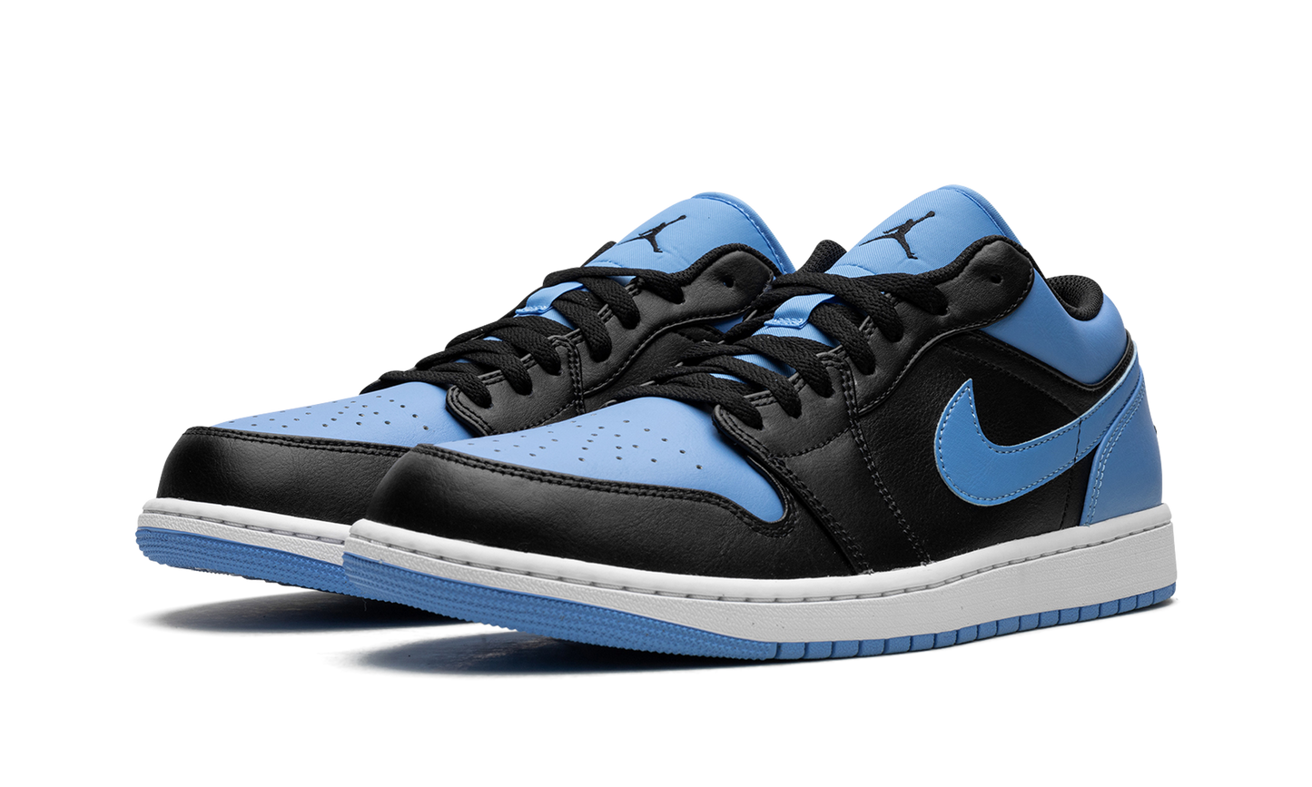 Jordan 1 Low Black University Blue