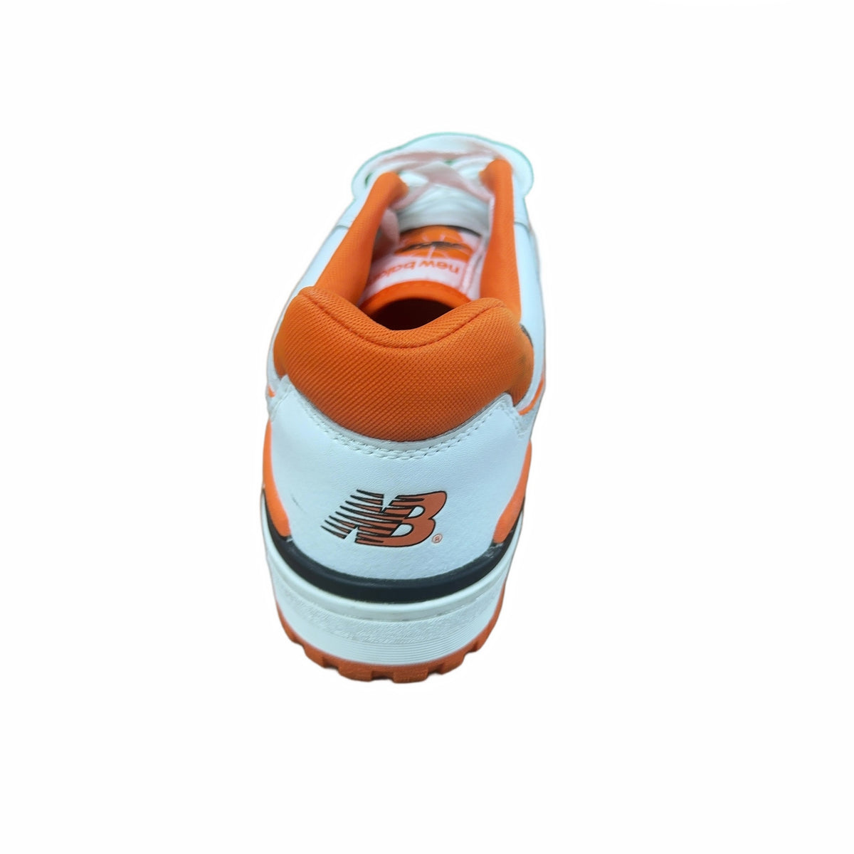 New Balance 550 White Vibrant Orange