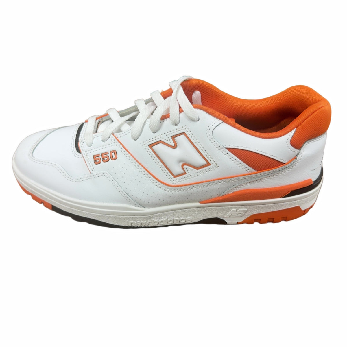 New Balance 550 White Vibrant Orange