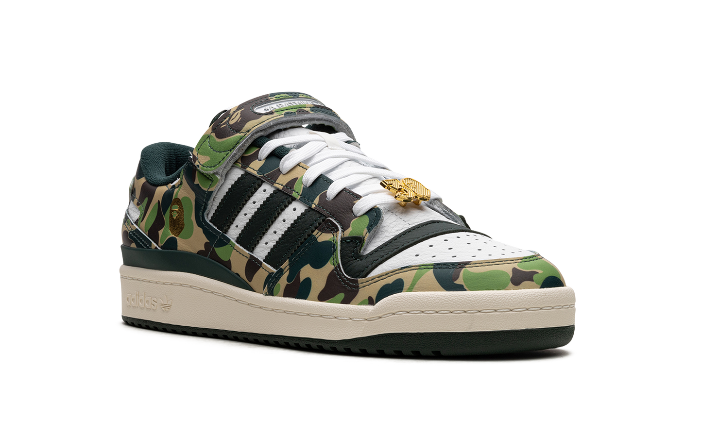 adidas Forum 84 Low Bape 30th Anniversary Green Camo