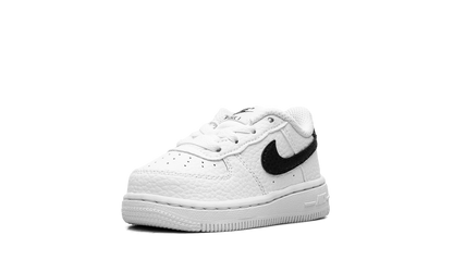 Nike Air Force 1 Low White Black Swoosh (TD)
