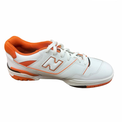 New Balance 550 White Vibrant Orange