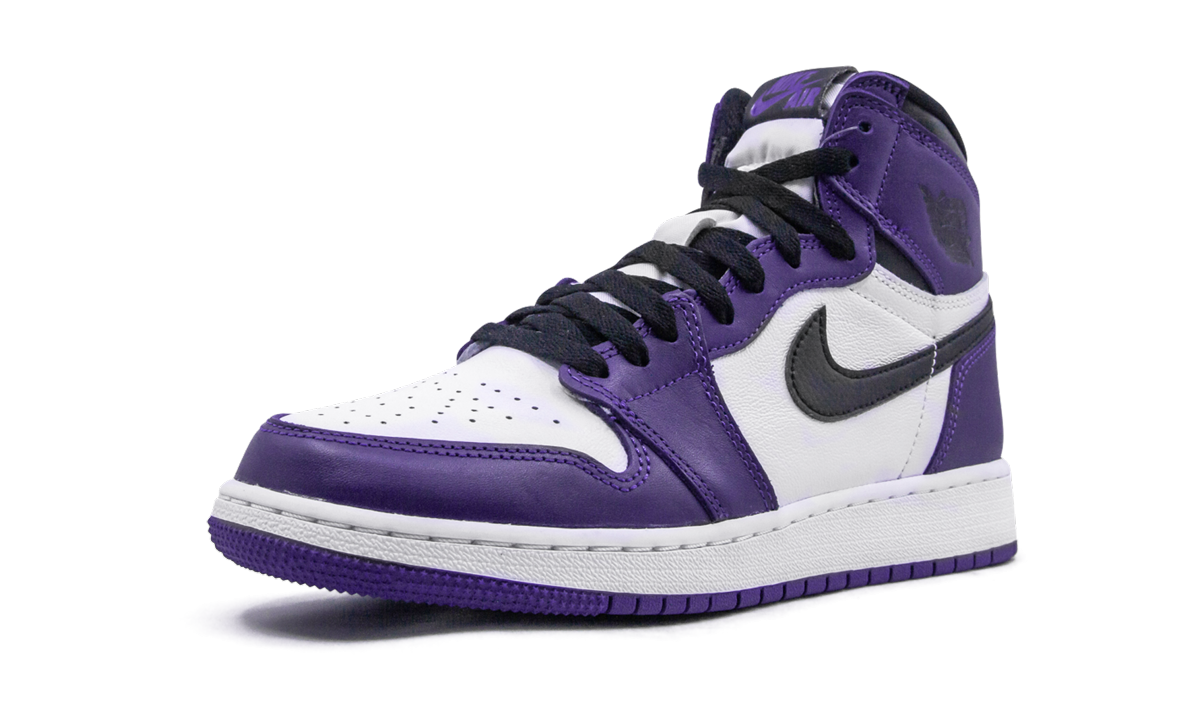 Jordan 1 Retro High Court Purple White (GS)