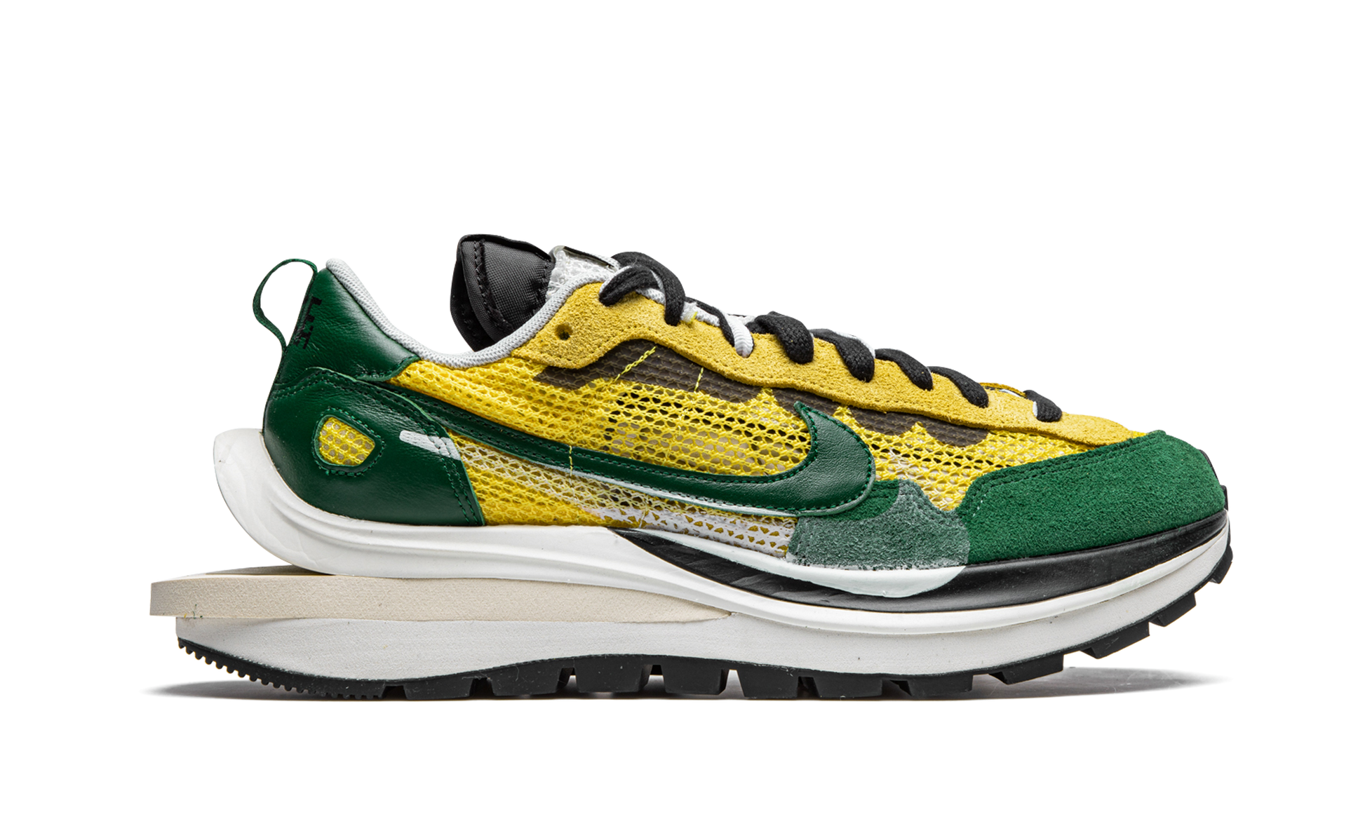 Nike Vaporwaffle sacai Tour Yellow Stadium Green