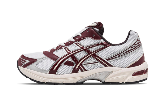 ASICS Gel-1130 White Maroon Banner