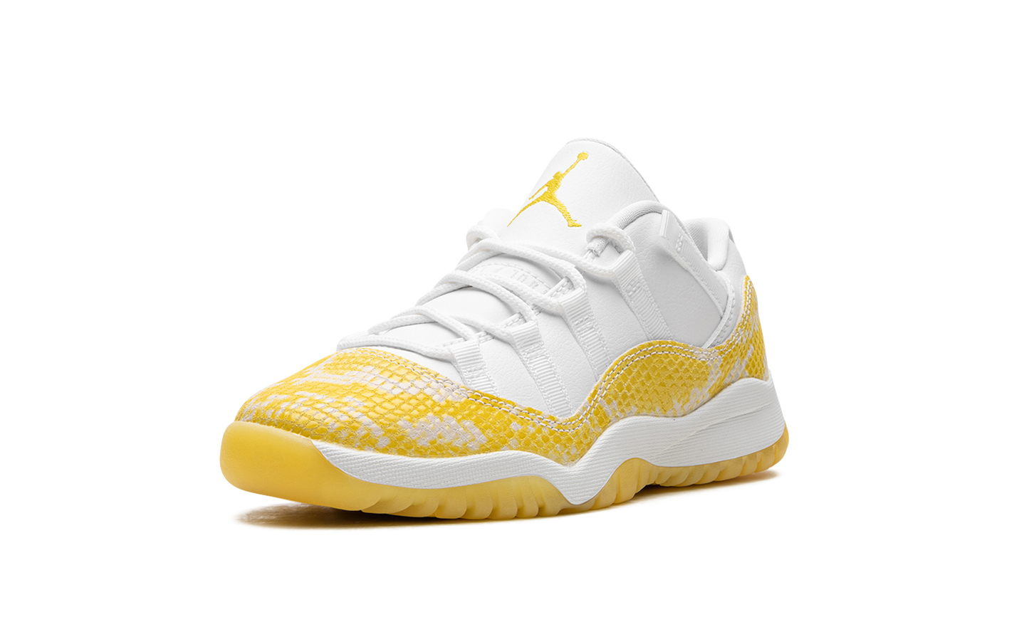 Jordan 11 Retro Low Yellow Snakeskin (PS)