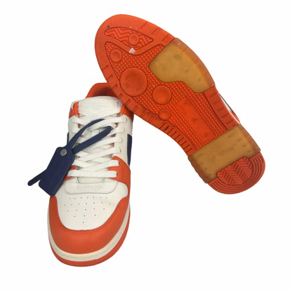 OFF-WHITE Out Of Office OOO Low Tops White Orange Blue