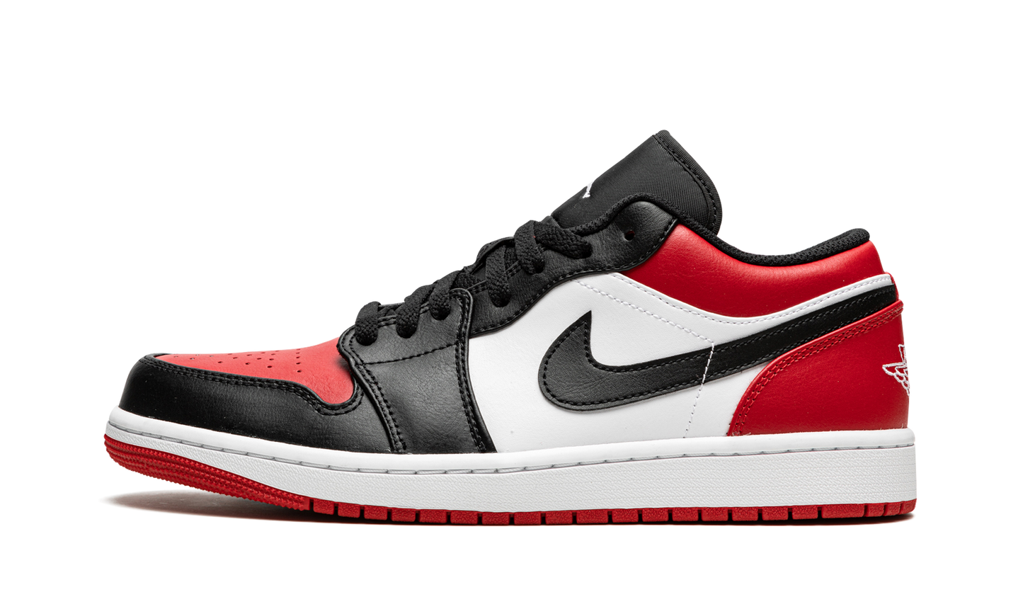 Jordan 1 Low Bred Toe