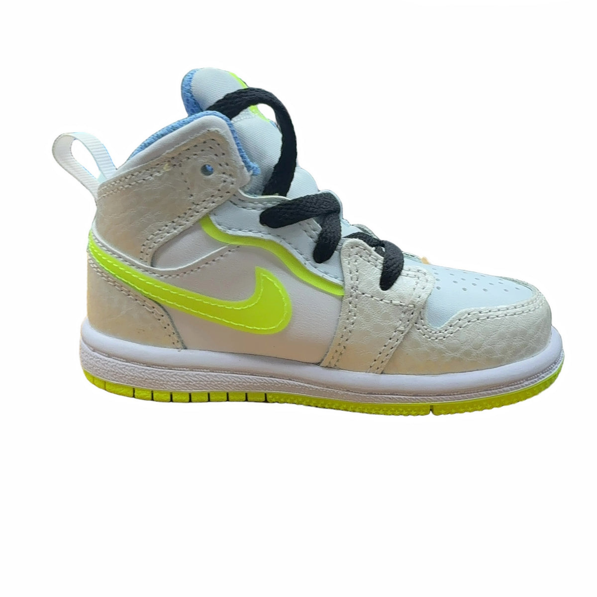 Jordan 1 Mid SE Platinum Tint Blue Tint University Blue Volt (TD)