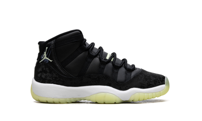 Jordan 11 Retro Black Barely Volt (GS)