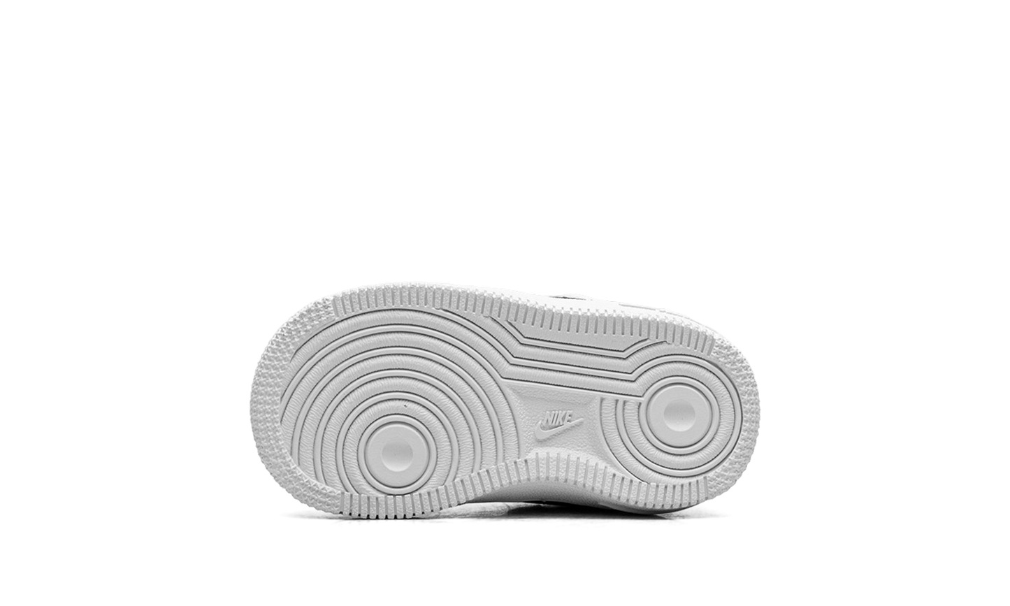 Nike Air Force 1 Low White Black Swoosh (TD)