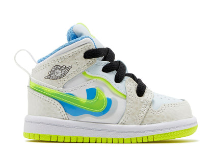 Jordan 1 Mid SE Platinum Tint Blue Tint University Blue Volt (TD)
