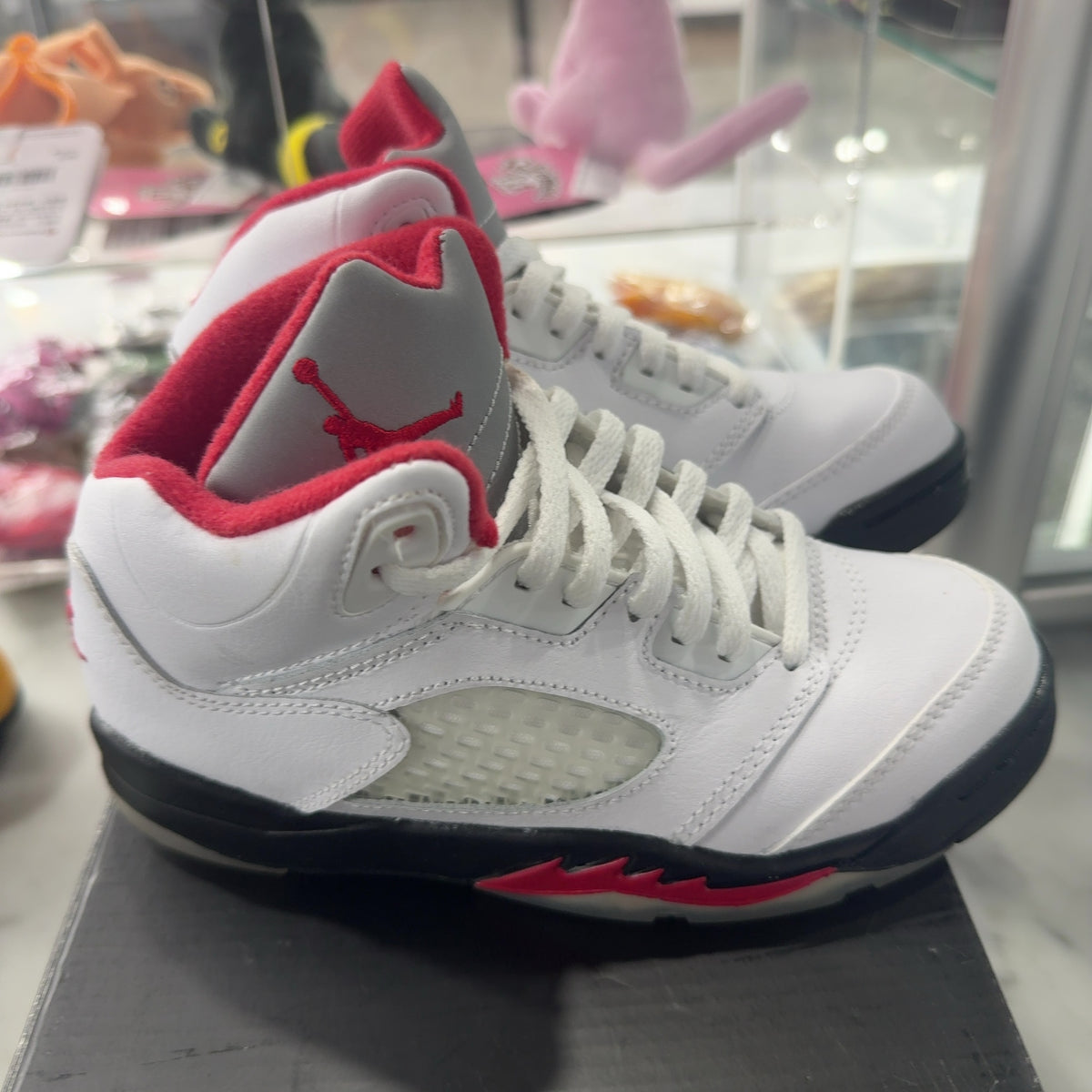 Jordan 5 Retro Fire Red Silver Tongue (2020) (PS)