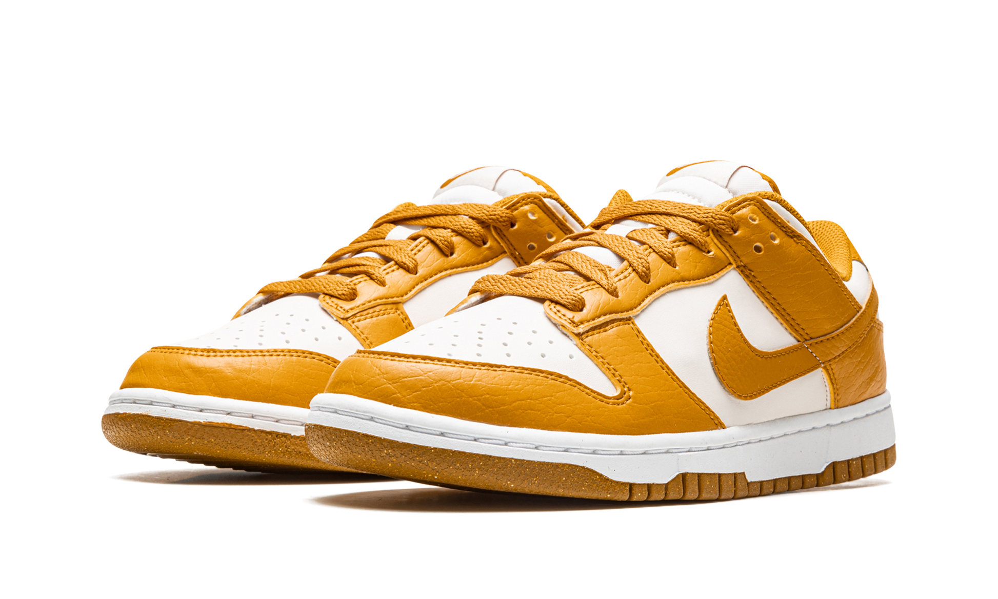 Nike Dunk Low Next Nature Phantom Gold Suede (Women's)