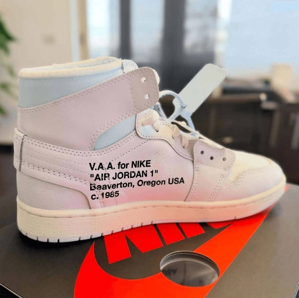 Jordan 1 Retro High Off White Virgil Abloh Archive Alaska