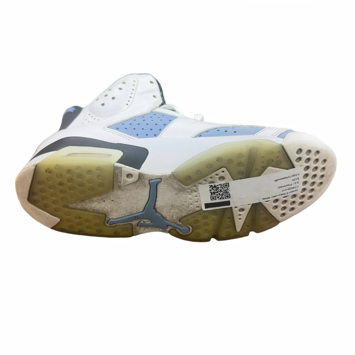 Jordan 6 Retro UNC White