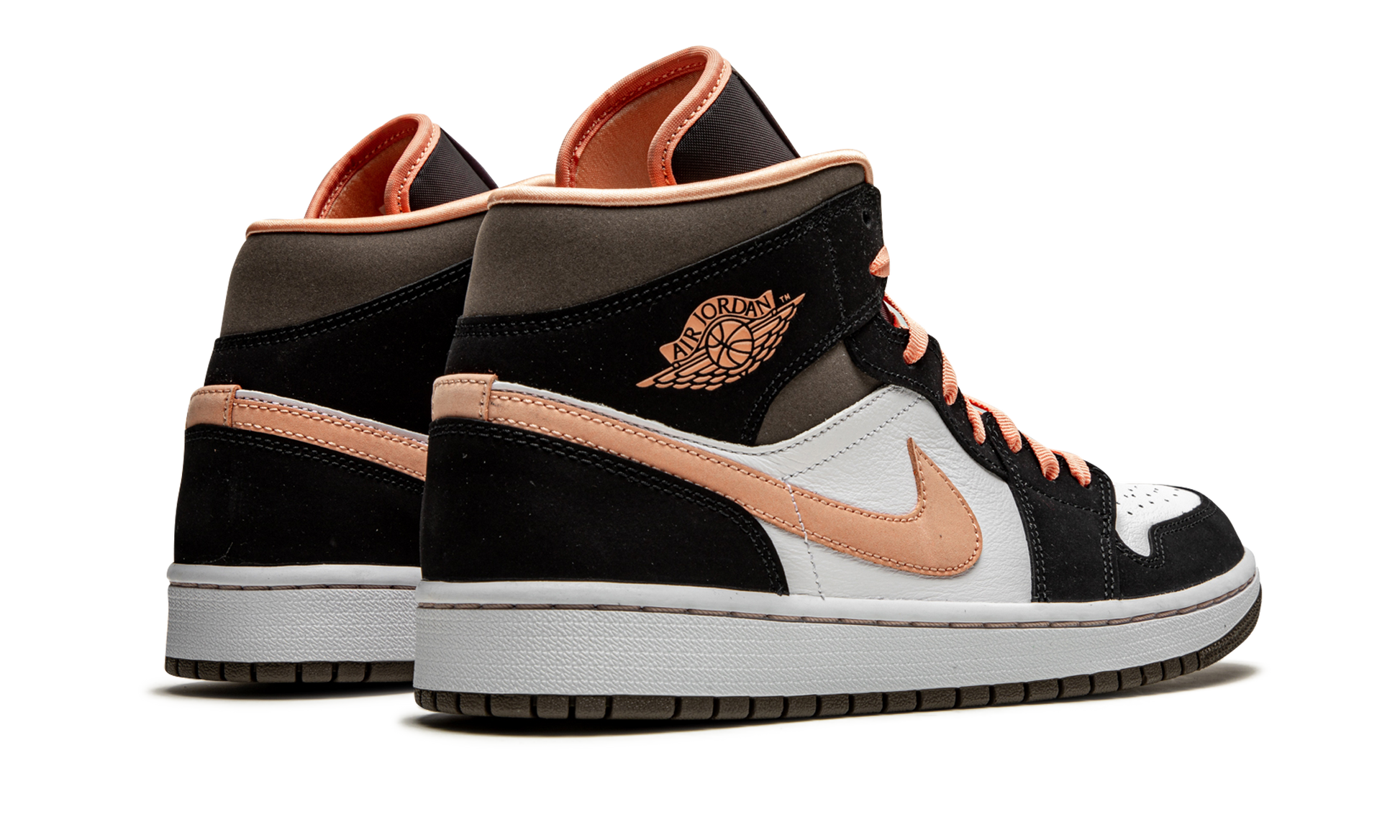 Jordan 1 Mid Peach Mocha (Women's)
