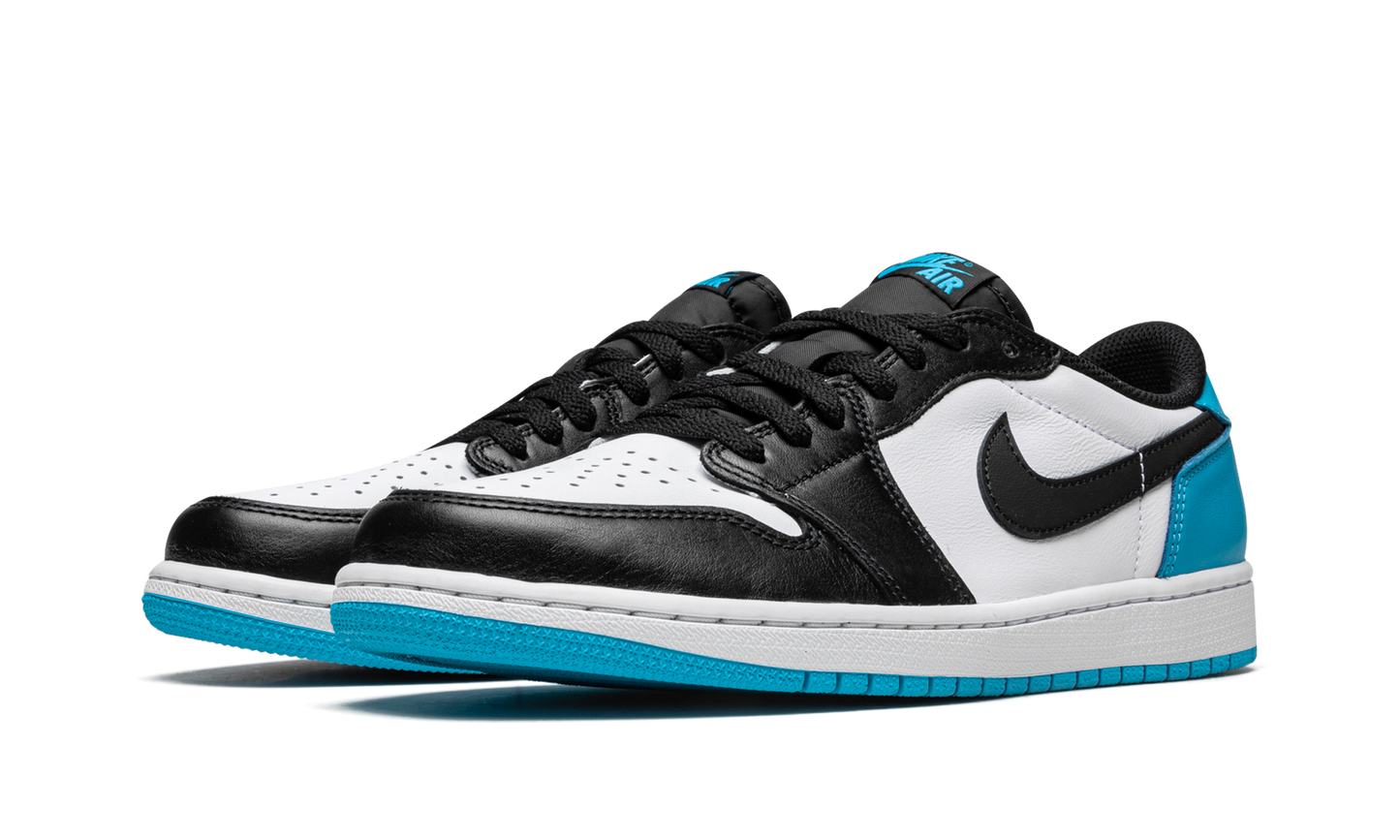 Jordan 1 Retro Low OG Black Dark Powder Blue
