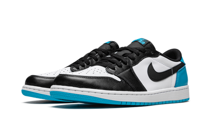 Jordan 1 Retro Low OG Black Dark Powder Blue