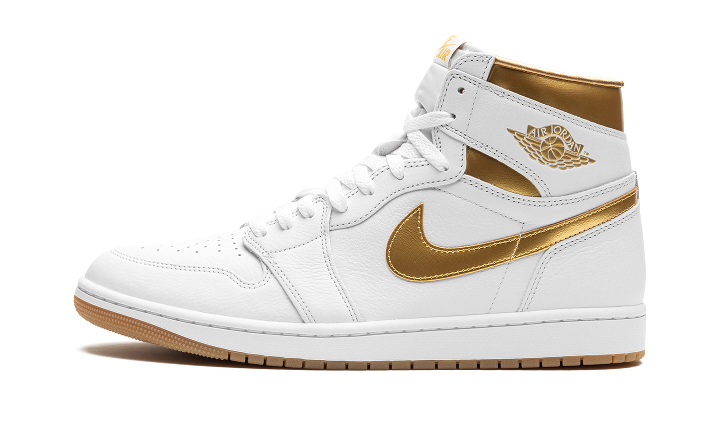Jordan 1 Retro High OG Metallic Gold (Women's)