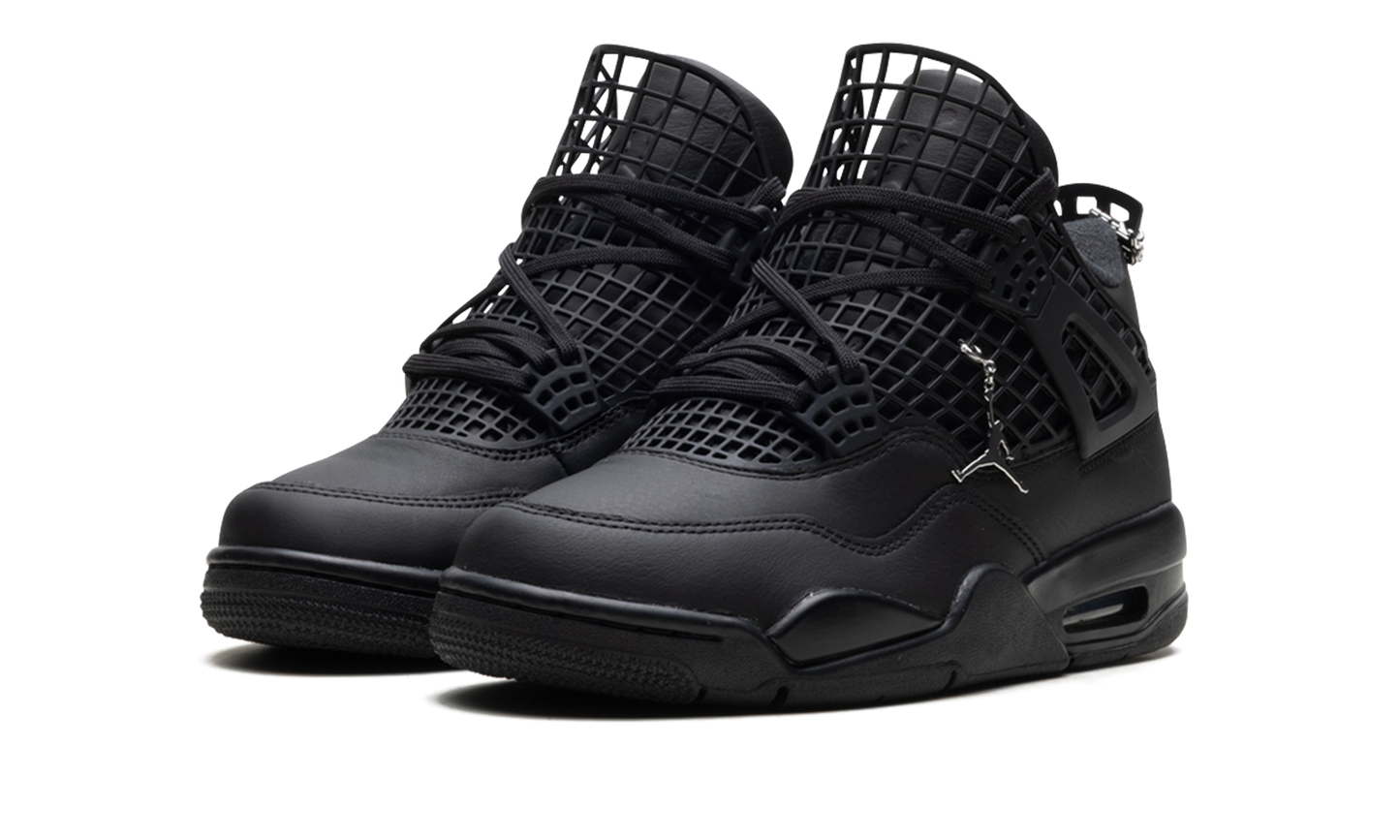 Jordan 4 Retro Net Black (Women's)
