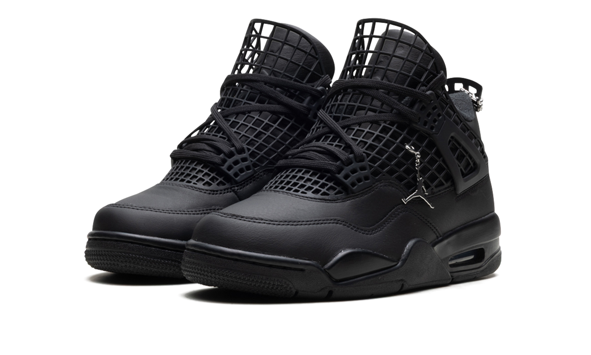 Jordan 4 Retro Net Black (Women's)