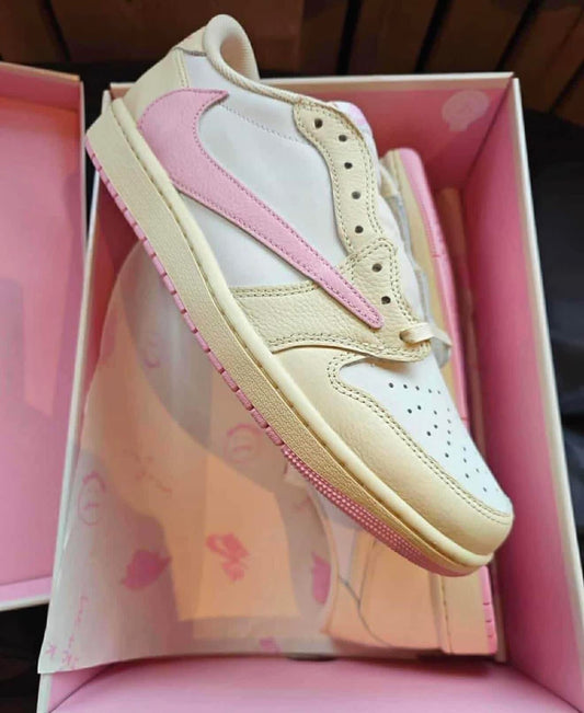 PRE-ORDER | Jordan 1 Retro Low OG SP Travis Scott Sail Shy Pink