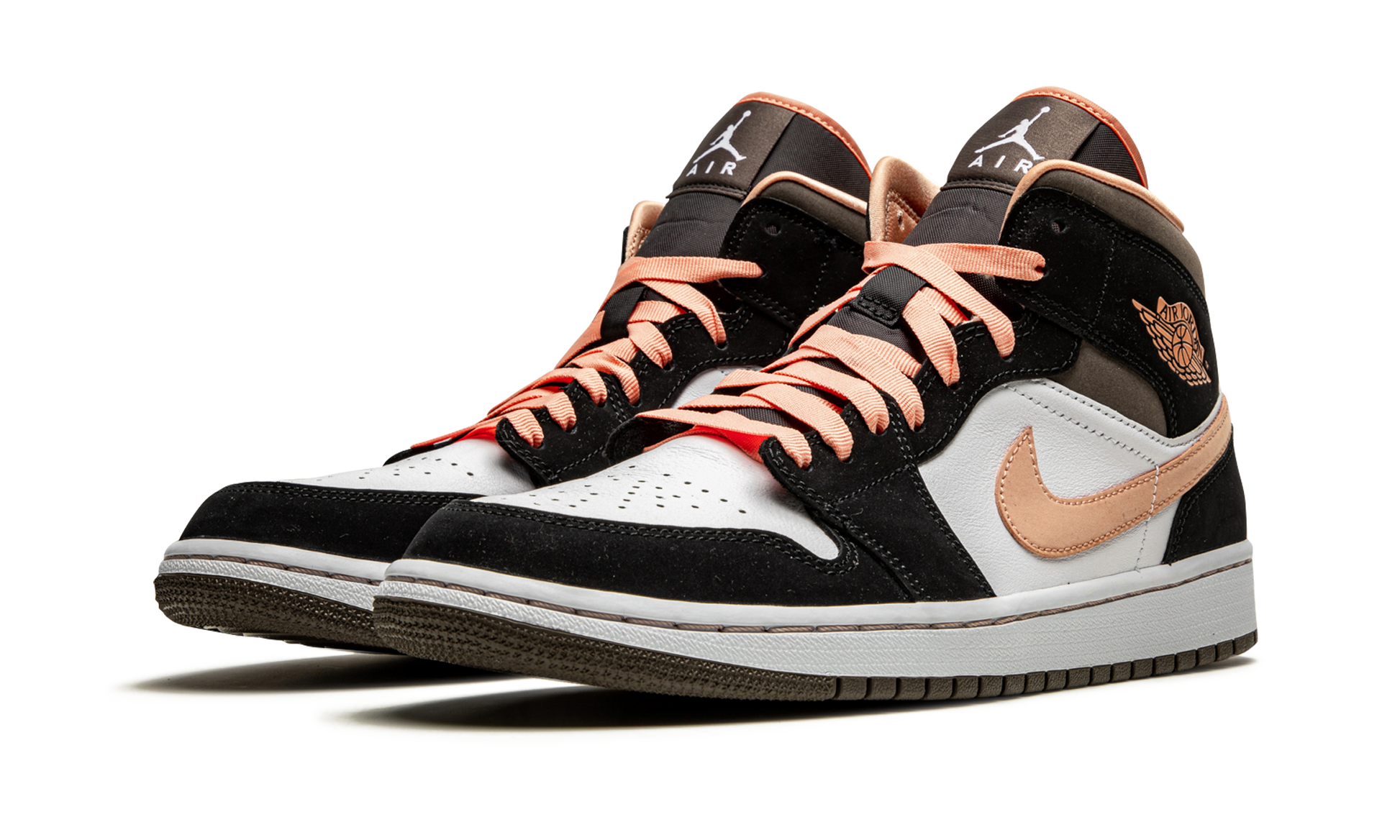 Jordan 1 Mid Peach Mocha (Women's)