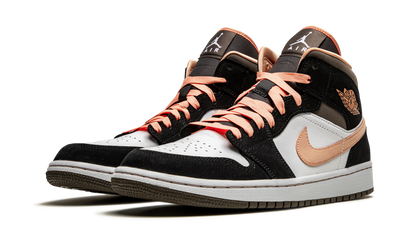 Jordan 1 Mid Peach Mocha (Women's)