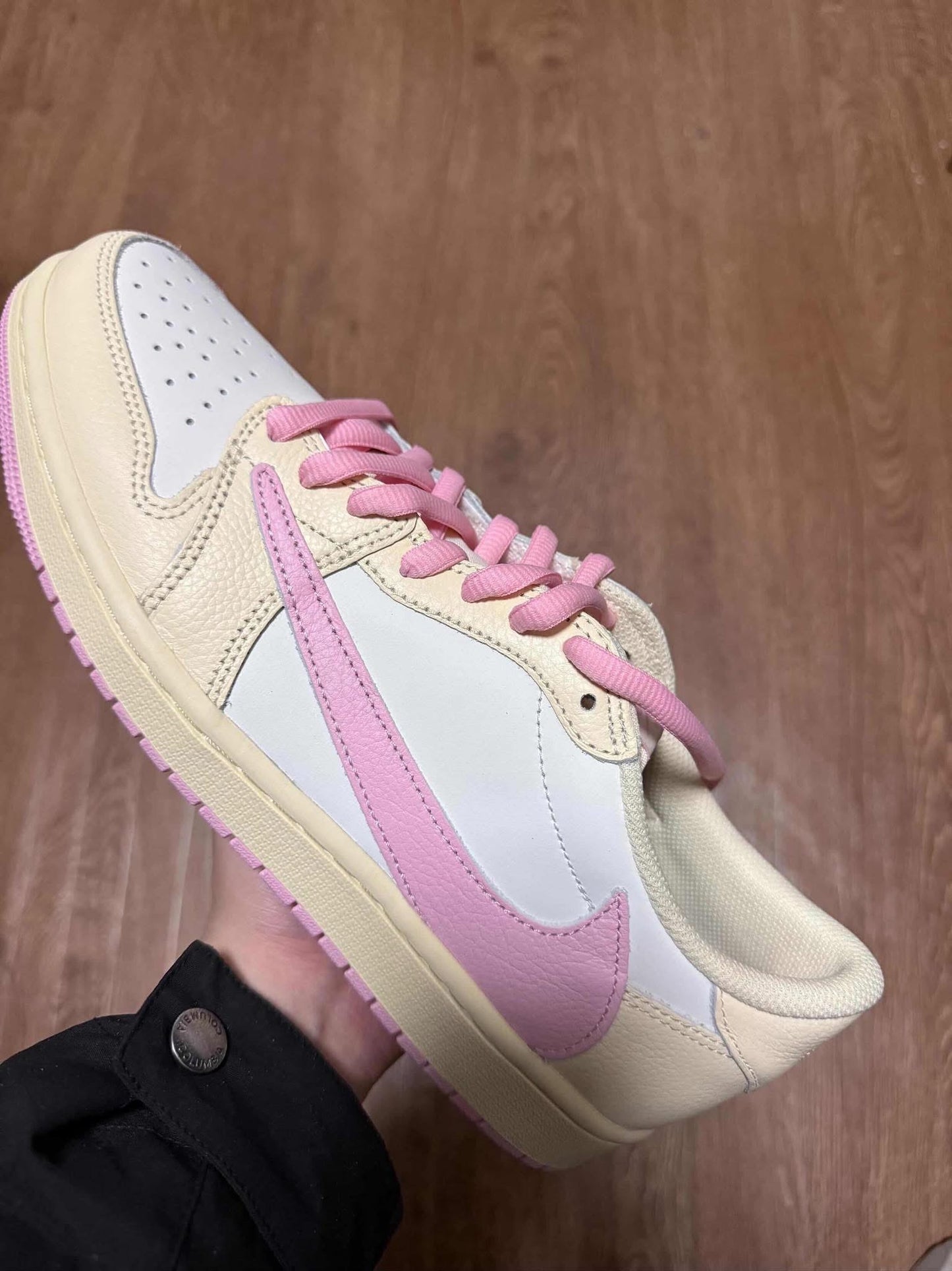 PRE-ORDER | Jordan 1 Retro Low OG SP Travis Scott Sail Shy Pink